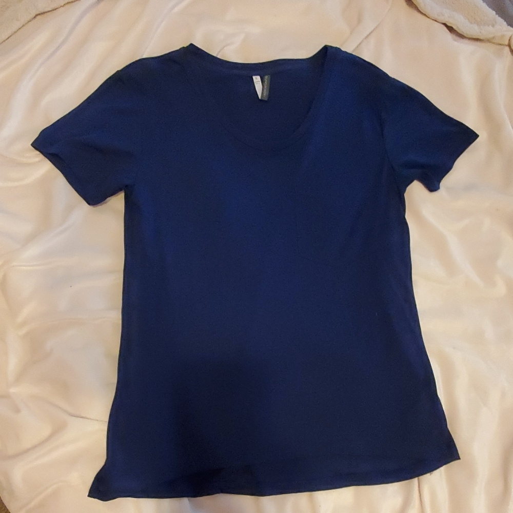 Navy blue sleep shirt